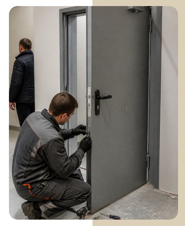 Ремонт противопожарной двери в Павлове по цене 6589 р. | ДвериЛегко-Пвв