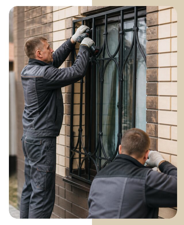 Установка решеток в дом в Павлове по цене от 3548 р. | ДвериЛегко-Пвв